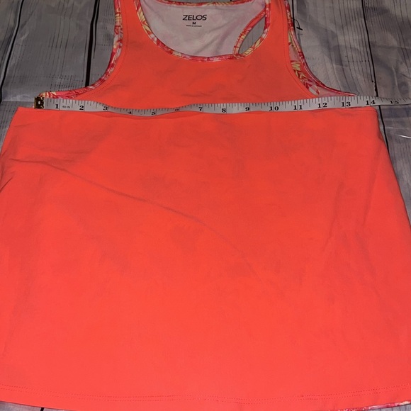 Zelos woman’s tropical tank top size medium - Picture 3 of 7